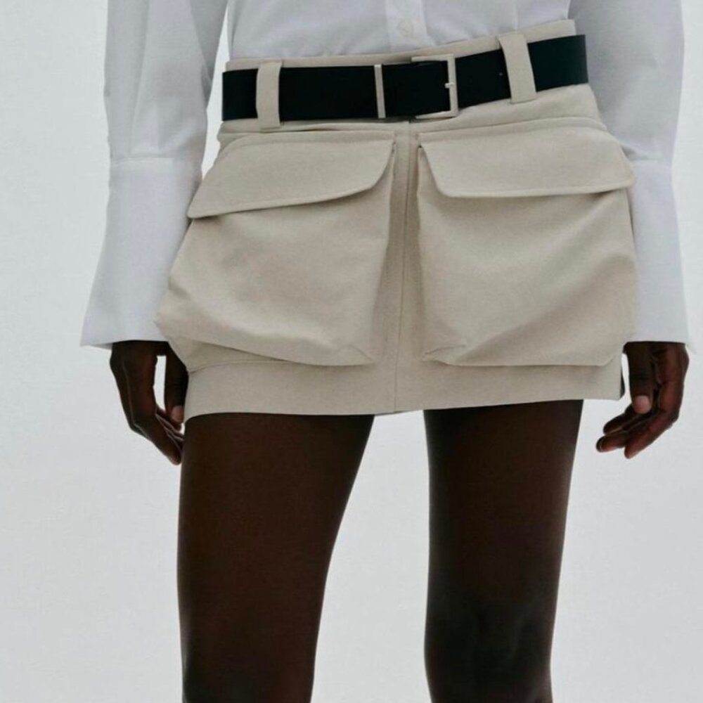 Source Unknown - Cargo pocket skirt SIZE S